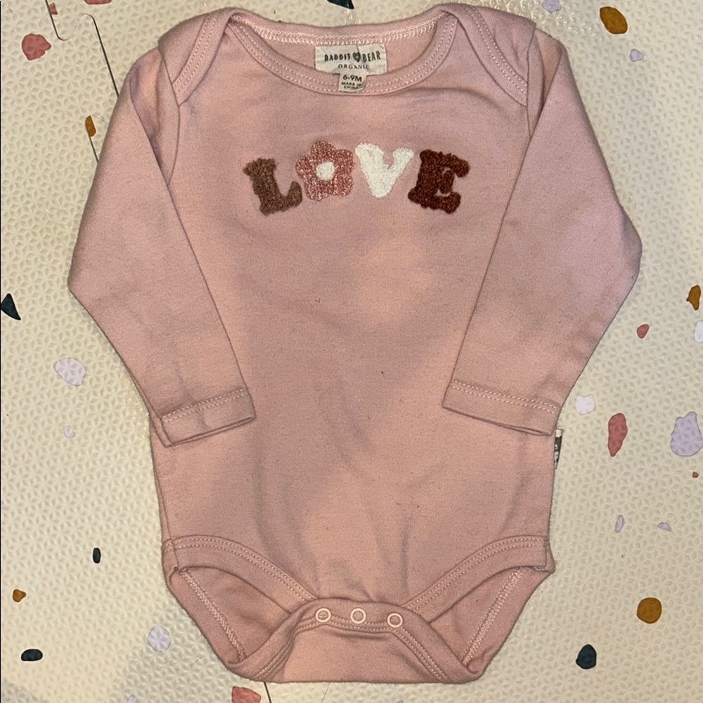 Pink Rabbit & Bear Kids One Piece by